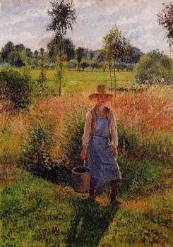 卡米耶 畢沙羅 The Gardener, Afternoon Sun, Eragny 卡米耶 畢沙羅 The Gardener, Afternoon Sun, Eragny